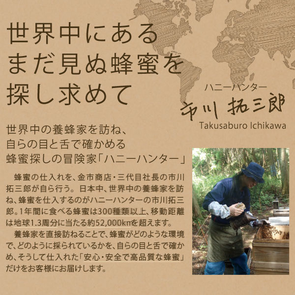 ハニーハンター市川拓三郎　