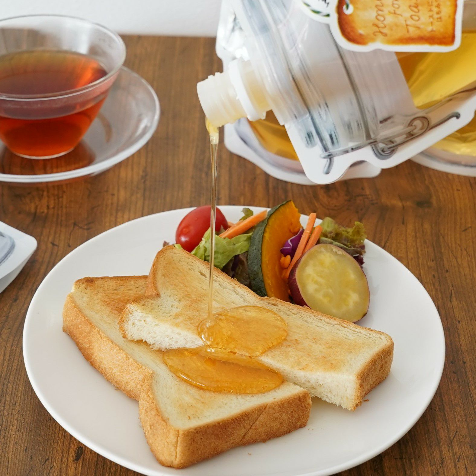 トーストに合う蜂蜜 シールアップパウチ入り125g | 【公式】蜂蜜専門