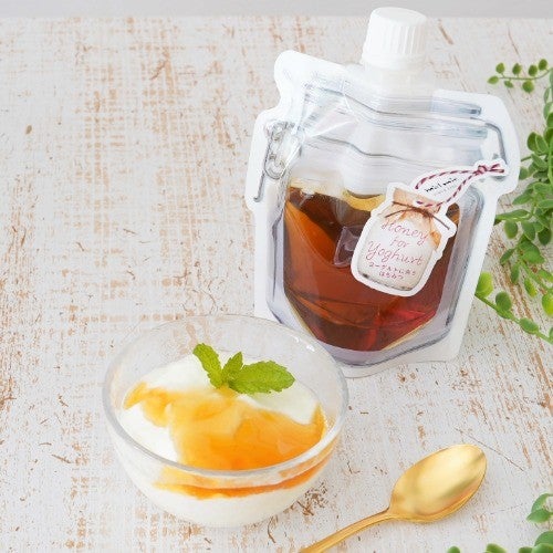 ヨーグルトに合う蜂蜜 シールアップパウチ入り125g | 【公式】蜂蜜専門