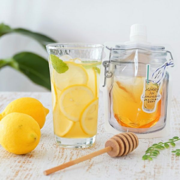 レモネードに合う蜂蜜 シールアップパウチ入り125g | 【公式】蜂蜜
