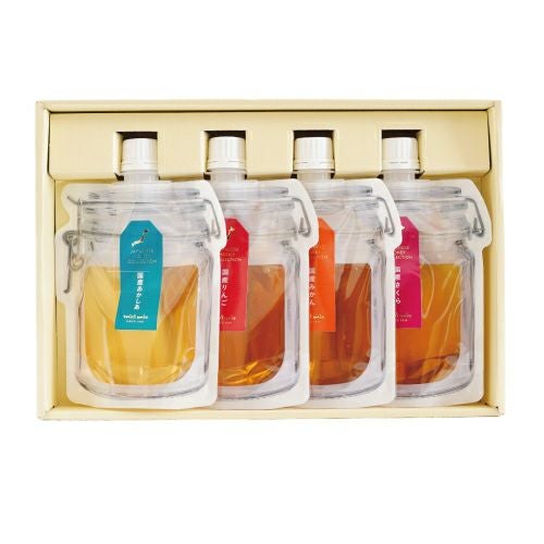 国産蜂蜜シールアップパウチ入りギフトセット | 【公式】蜂蜜専門店