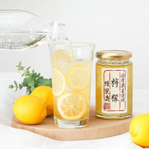 檸檬(レモン)蜂蜜漬｜国産果実使用｜350g｜ハニーレモンドリンクに
