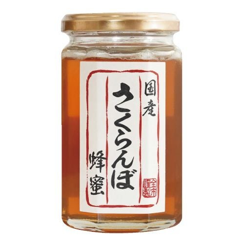 国産さくらんぼ蜂蜜｜350g｜贈り物に | 【公式】蜂蜜専門店ミールミィ