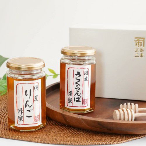 国産さくらんぼ蜂蜜｜350g｜贈り物に | 【公式】蜂蜜専門店ミールミィ