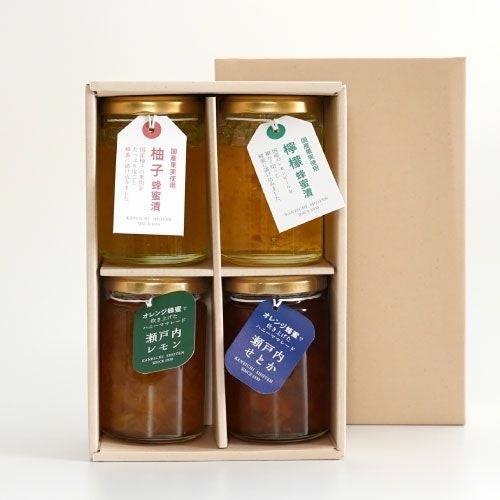 爽やかな柑橘の恵みを詰め込んだギフトセット | 【公式】蜂蜜専門店