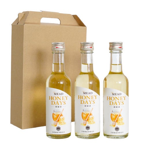 The MEAD ハニーデイズ（ザ・ミード ハニーデイズ）｜3本セット |京都蜂蜜酒醸造所｜250ml×3